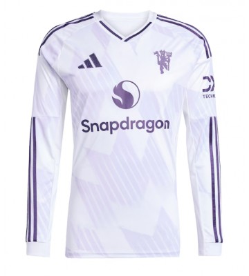 Manchester United Venkovní Dres 2025-26 Dlouhý Rukáv